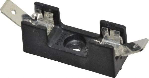 Cooper Bussmann - 1 Pole, 300 VAC/VDC, 30 Amp, Bolt-in Fuse Block - 1/4 Inch Diameter x 1-1/4 Inch Fuse Length, 2 Inch Long x 12.7mm Wide x 14.3mm High Block, 266°F - Strong Tooling