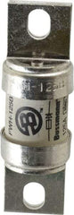 Cooper Bussmann - 500 VAC/VDC, 125 Amp, Fast-Acting Semiconductor/High Speed Fuse - Bolt-on Mount, 3-5/8" OAL, 200 (RMS Symmetrical), 50 at DC kA Rating, 1-5/32" Diam - Strong Tooling