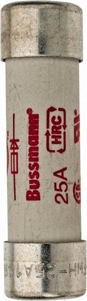 Cooper Bussmann - 500 VAC, 25 Amp, Fast-Acting Semiconductor/High Speed Fuse - 50.8mm OAL, 200 (RMS), 50 at DC kA Rating, 9/16" Diam - Strong Tooling