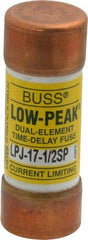 Cooper Bussmann - 300 VDC, 600 VAC, 17.5 Amp, Time Delay General Purpose Fuse - Fuse Holder Mount, 2-1/4" OAL, 100 at DC, 300 at AC (RMS) kA Rating, 13/16" Diam - Strong Tooling