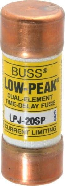 Cooper Bussmann - 300 VDC, 600 VAC, 20 Amp, Time Delay General Purpose Fuse - Fuse Holder Mount, 2-1/4" OAL, 100 at DC, 300 at AC (RMS) kA Rating, 13/16" Diam - Strong Tooling