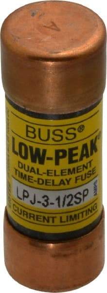 Cooper Bussmann - 300 VDC, 600 VAC, 3.5 Amp, Time Delay General Purpose Fuse - Fuse Holder Mount, 2-1/4" OAL, 100 at DC, 300 at AC (RMS) kA Rating, 13/16" Diam - Strong Tooling