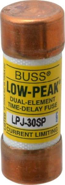 Cooper Bussmann - 300 VDC, 600 VAC, 30 Amp, Time Delay General Purpose Fuse - Fuse Holder Mount, 2-1/4" OAL, 100 at DC, 300 at AC (RMS) kA Rating, 13/16" Diam - Strong Tooling