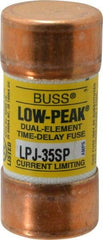 Cooper Bussmann - 300 VDC, 600 VAC, 35 Amp, Time Delay General Purpose Fuse - Fuse Holder Mount, 2-3/8" OAL, 100 at DC, 300 at AC (RMS) kA Rating, 1-1/16" Diam - Strong Tooling