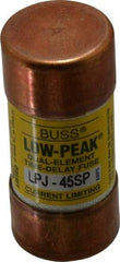 Cooper Bussmann - 300 VDC, 600 VAC, 45 Amp, Time Delay General Purpose Fuse - Fuse Holder Mount, 2-3/8" OAL, 100 at DC, 300 at AC (RMS) kA Rating, 1-1/16" Diam - Strong Tooling