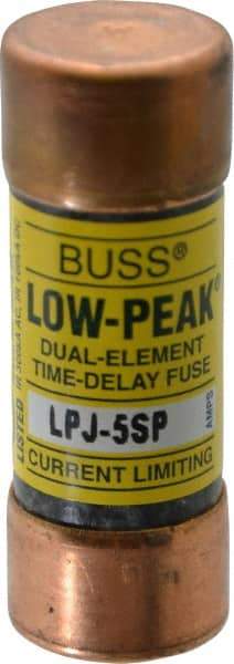 Cooper Bussmann - 300 VDC, 600 VAC, 5 Amp, Time Delay General Purpose Fuse - Fuse Holder Mount, 2-1/4" OAL, 100 at DC, 300 at AC (RMS) kA Rating, 13/16" Diam - Strong Tooling