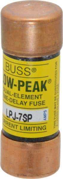 Cooper Bussmann - 300 VDC, 600 VAC, 7 Amp, Time Delay General Purpose Fuse - Fuse Holder Mount, 2-1/4" OAL, 100 at DC, 300 at AC (RMS) kA Rating, 13/16" Diam - Strong Tooling