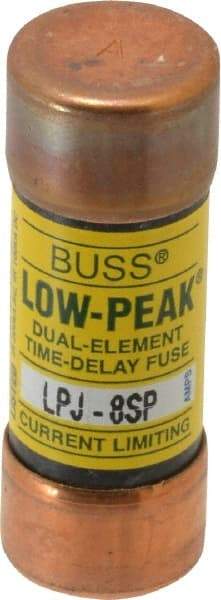 Cooper Bussmann - 300 VDC, 600 VAC, 8 Amp, Time Delay General Purpose Fuse - Fuse Holder Mount, 2-1/4" OAL, 100 at DC, 300 at AC (RMS) kA Rating, 13/16" Diam - Strong Tooling