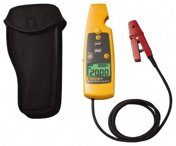 Fluke - 771, CAT II, Digital mA Process Clamp Meter with 0.1772" Detachable Jaws - Measures Current - Strong Tooling