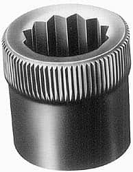 Holo-Krome - 7/16-14" Thread Uncoated Steel Allen Nut - 7/16" Diam, 7/16" Hex Key - Strong Tooling