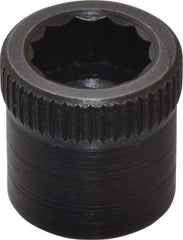 Holo-Krome - 1/4-28" Thread Uncoated Steel Allen Nut - 1/4" Diam, 1/4" Hex Key - Strong Tooling