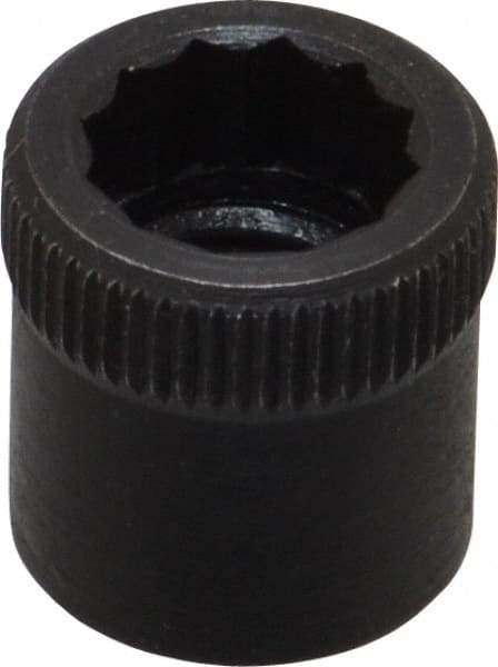 Holo-Krome - 5/16-24" Thread Uncoated Steel Allen Nut - 5/16" Diam, 5/16" Hex Key - Strong Tooling