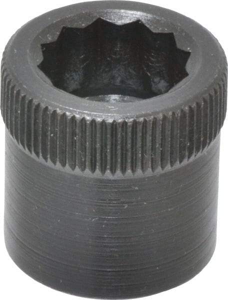 Holo-Krome - 7/16-20" Thread Uncoated Steel Allen Nut - 7/16" Diam, 7/16" Hex Key - Strong Tooling