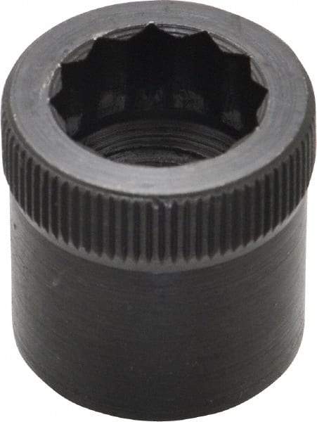 Holo-Krome - 1/2-13" Thread Uncoated Steel Allen Nut - 1/2" Diam, 1/2" Hex Key - Strong Tooling