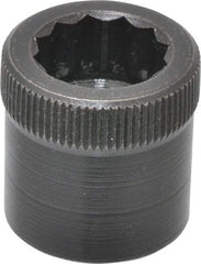 Holo-Krome - 1/2-20" Thread Uncoated Steel Allen Nut - 1/2" Diam, 1/2" Hex Key - Strong Tooling