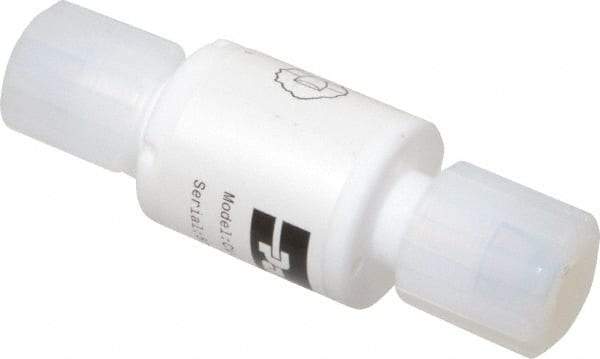 Parker - 3/8" PTFE Check Valve - Inline, PARGRIP x PARGRIP, 120 WOG - Strong Tooling