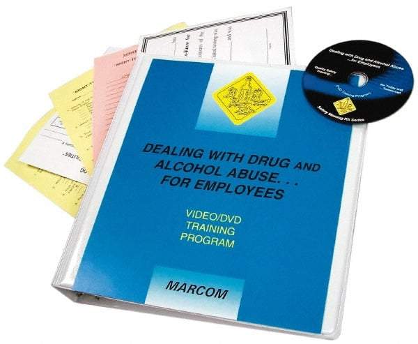 Marcom - Dealing with Drug and Alcohol Abuse for Employees, Multimedia Training Kit - 19 Minute Run Time DVD, English and Spanish - Strong Tooling