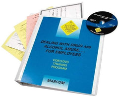 Marcom - Dealing with Drug and Alcohol Abuse for Managers and Supervisors, Multimedia Training Kit - 19 Minute Run Time DVD, English and Spanish - Strong Tooling