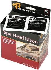 READ RIGHT - Sealed Pads - Use with Clean tape Heads, Guides, Capstans, Plastic Rollers & Other Electronic Components. - Strong Tooling