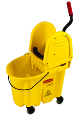 Mop Bucket & Wringer - #29538; 35 Quart Capacity - Strong Tooling