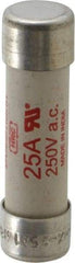 Cooper Bussmann - 250 VAC/VDC, 15 Amp, Fast-Acting Semiconductor/High Speed Fuse - 50.8mm OAL, 200 (RMS), 50 at DC kA Rating, 9/16" Diam - Strong Tooling