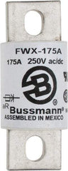 Cooper Bussmann - 250 VAC/VDC, 175 Amp, Fast-Acting Semiconductor/High Speed Fuse - Stud Mount Mount, 3-1/8" OAL, 200 (RMS), 50 at DC kA Rating, 1-7/32" Diam - Strong Tooling