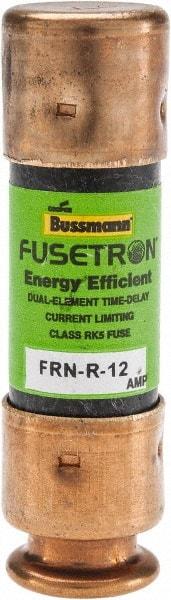 Cooper Bussmann - 125 VDC, 250 VAC, 12 Amp, Time Delay General Purpose Fuse - Fuse Holder Mount, 50.8mm OAL, 20 at DC, 200 (RMS) kA Rating, 9/16" Diam - Strong Tooling