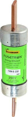 Cooper Bussmann - 125 VDC, 250 VAC, 150 Amp, Time Delay General Purpose Fuse - Bolt-on Mount, 7-1/8" OAL, 20 at DC, 200 (RMS) kA Rating, 1-9/16" Diam - Strong Tooling