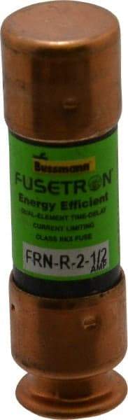 Cooper Bussmann - 125 VDC, 250 VAC, 2.5 Amp, Time Delay General Purpose Fuse - Fuse Holder Mount, 50.8mm OAL, 20 at DC, 200 (RMS) kA Rating, 9/16" Diam - Strong Tooling