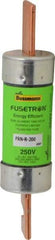 Cooper Bussmann - 125 VDC, 250 VAC, 200 Amp, Time Delay General Purpose Fuse - Bolt-on Mount, 7-1/8" OAL, 20 at DC, 200 (RMS) kA Rating, 1-9/16" Diam - Strong Tooling