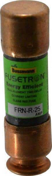 Cooper Bussmann - 125 VDC, 250 VAC, 25 Amp, Time Delay General Purpose Fuse - Fuse Holder Mount, 50.8mm OAL, 20 at DC, 200 (RMS) kA Rating, 9/16" Diam - Strong Tooling