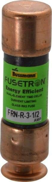 Cooper Bussmann - 125 VDC, 250 VAC, 3.5 Amp, Time Delay General Purpose Fuse - Fuse Holder Mount, 50.8mm OAL, 20 at DC, 200 (RMS) kA Rating, 9/16" Diam - Strong Tooling