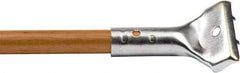 Weiler - 60 x 15/16" Wood Handle for Strip Broom - Tan - Strong Tooling