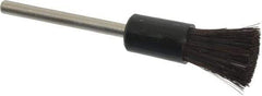 Weiler - 5/16" Brush Diam, End Brush - 1/8" Diam Shank, 25,000 Max RPM - Strong Tooling