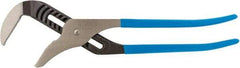 Channellock - 20-1/4" OAL, 5-1/2" Max Capacity, 12 Position Tongue & Groove Pliers - Standard Straight Jaws, Standard Head, Plastic Dipped Handles - Strong Tooling