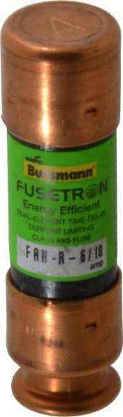 Cooper Bussmann - 125 VDC, 250 VAC, 0.6 Amp, Time Delay General Purpose Fuse - Fuse Holder Mount, 50.8mm OAL, 20 at DC, 200 (RMS) kA Rating, 9/16" Diam - Strong Tooling