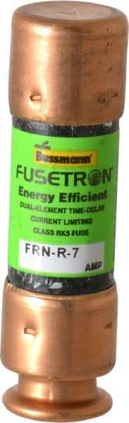 Cooper Bussmann - 125 VDC, 250 VAC, 7 Amp, Time Delay General Purpose Fuse - Fuse Holder Mount, 50.8mm OAL, 20 at DC, 200 (RMS) kA Rating, 9/16" Diam - Strong Tooling