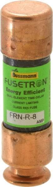 Cooper Bussmann - 125 VDC, 250 VAC, 8 Amp, Time Delay General Purpose Fuse - Fuse Holder Mount, 50.8mm OAL, 20 at DC, 200 (RMS) kA Rating, 9/16" Diam - Strong Tooling