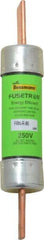 Cooper Bussmann - 250 VAC, 80 Amp, Time Delay General Purpose Fuse - Bolt-on Mount, 5-7/8" OAL, 20 at DC, 200 (RMS) kA Rating, 1-1/16" Diam - Strong Tooling