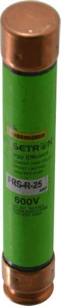 Cooper Bussmann - 300 VDC, 600 VAC, 25 Amp, Time Delay General Purpose Fuse - Fuse Holder Mount, 127mm OAL, 20 at DC, 200 (RMS) kA Rating, 13/16" Diam - Strong Tooling