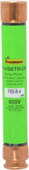 Cooper Bussmann - 300 VDC, 600 VAC, 4 Amp, Time Delay General Purpose Fuse - Fuse Holder Mount, 127mm OAL, 20 at DC, 200 (RMS) kA Rating, 13/16" Diam - Strong Tooling