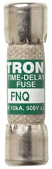 Cooper Bussmann - 500 VAC, 0.13 Amp, Time Delay General Purpose Fuse - Fuse Holder Mount, 1-1/2" OAL, 10 at AC kA Rating, 13/32" Diam - Strong Tooling