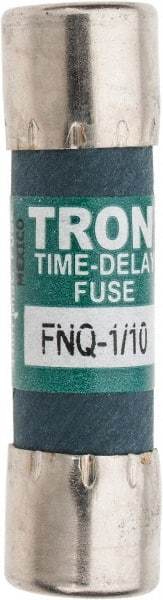 Cooper Bussmann - 500 VAC, 0.1 Amp, Time Delay General Purpose Fuse - Fuse Holder Mount, 1-1/2" OAL, 10 at AC kA Rating, 13/32" Diam - Strong Tooling