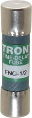 Cooper Bussmann - 500 VAC, 0.5 Amp, Time Delay General Purpose Fuse - Fuse Holder Mount, 1-1/2" OAL, 10 at AC kA Rating, 13/32" Diam - Strong Tooling