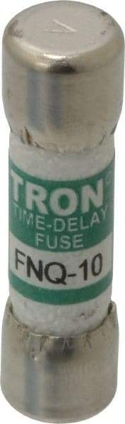 Cooper Bussmann - 500 VAC, 10 Amp, Time Delay General Purpose Fuse - Fuse Holder Mount, 1-1/2" OAL, 10 at AC kA Rating, 13/32" Diam - Strong Tooling