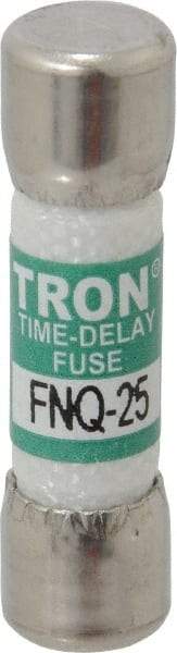 Cooper Bussmann - 500 VAC, 25 Amp, Time Delay General Purpose Fuse - Fuse Holder Mount, 1-1/2" OAL, 10 at AC kA Rating, 13/32" Diam - Strong Tooling