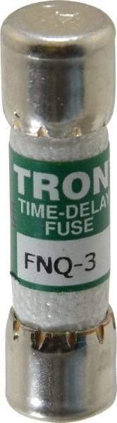 Cooper Bussmann - 500 VAC, 3 Amp, Time Delay General Purpose Fuse - Fuse Holder Mount, 1-1/2" OAL, 10 at AC kA Rating, 13/32" Diam - Strong Tooling