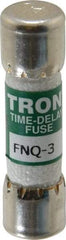 Cooper Bussmann - 500 VAC, 3 Amp, Time Delay General Purpose Fuse - Fuse Holder Mount, 1-1/2" OAL, 10 at AC kA Rating, 13/32" Diam - Strong Tooling