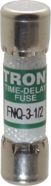 Cooper Bussmann - 500 VAC, 3.5 Amp, Time Delay General Purpose Fuse - Fuse Holder Mount, 1-1/2" OAL, 10 at AC kA Rating, 13/32" Diam - Strong Tooling