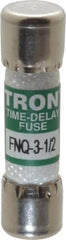 Cooper Bussmann - 500 VAC, 3.5 Amp, Time Delay General Purpose Fuse - Fuse Holder Mount, 1-1/2" OAL, 10 at AC kA Rating, 13/32" Diam - Strong Tooling